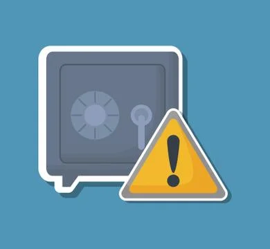 Safety box icon 스톡 일러스트