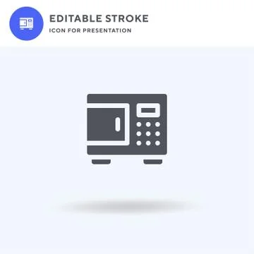Safety Box icon vector, filled flat sign, solid pictogram isolated on white,  Illustrazione stock