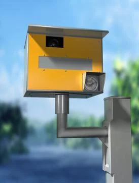 Safety camera Illustrazione stock