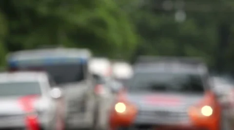 Safety car preparing for accident. Stock Footage 64913957