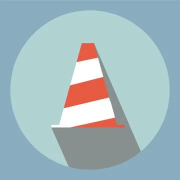 Safety Cone Stock-Illustration