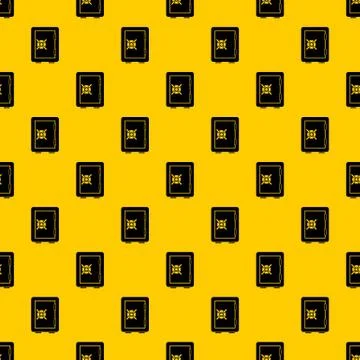 Safety deposit box pattern vector Stock Illustration