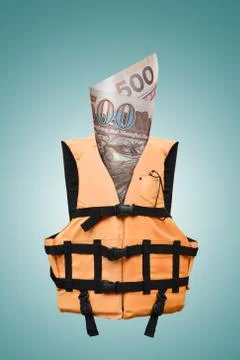 Safety dollars Stock Photos