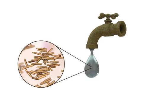 Safety of drinking water concept Stock Photos