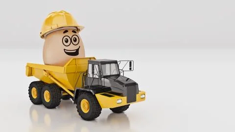 Safety first concept. 3d rendering Stock Illustration