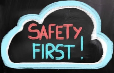 Safety First Concept Stock Illustration