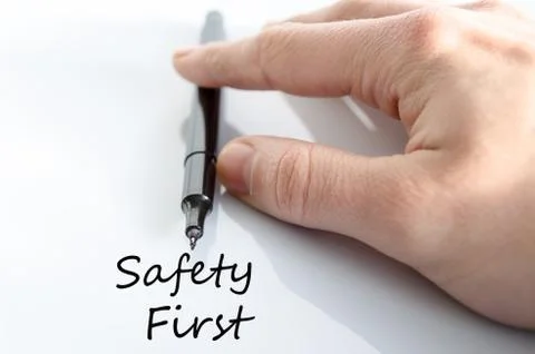 Safety First concept Stock Photos