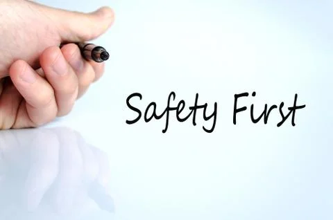 Safety First concept Stock Photos