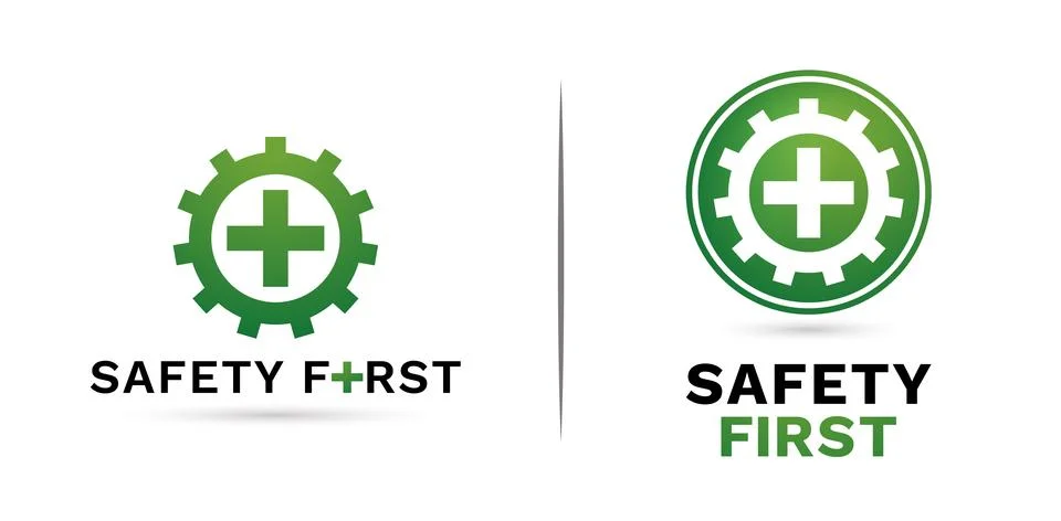 Safety First icon Stock Illustration