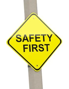 Safety first Stock Illustration