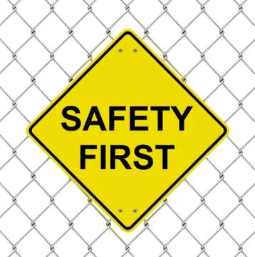 Safety first Stock Illustration