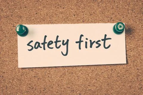 Safety first Stock Photos