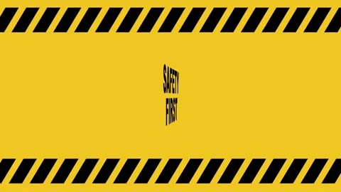 Safety first sign Stock Footage 273231485