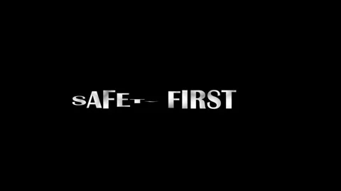 Safety first sign Stock Footage 325676184