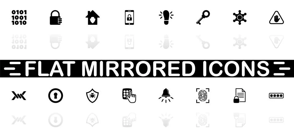 Safety - Flat Vector Icons Stock Illustration