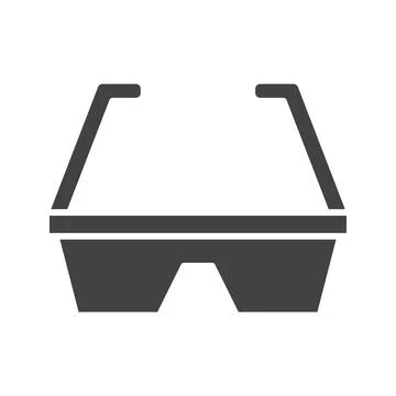 Safety Glasses icon vector image. Stock Illustration