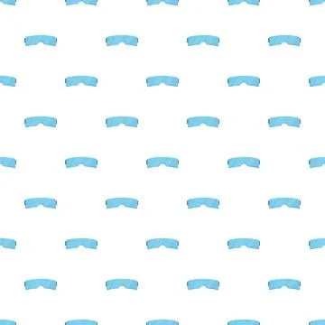 Safety glasses pattern providing eye protection background Stockillustratie