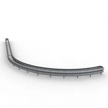 Safety guardrail 3D Model