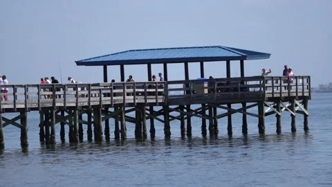 Safety Harbor Pier Stock Footage 170723857