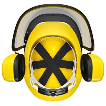 Safety helmet 3d Stock Illustration