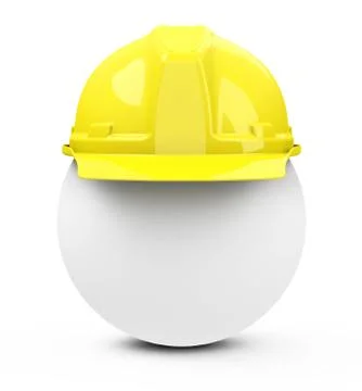The safety helmet Stock Illustration