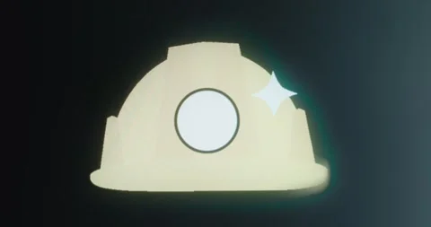 Safety helmet for industrial work Video stock 314505941