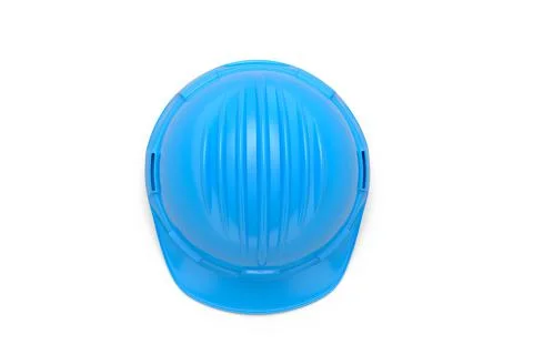 Safety helmet or hard cap for carpentry work on white background Stock Illustration
