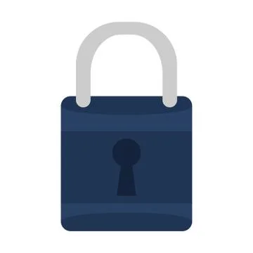 Safety lock icon Stock Illustration