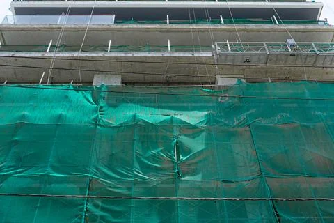 Safety net construction building Stock Photos