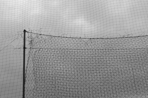 Safety netting square mesh net abstract background Stock-Fotos