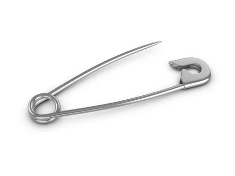 Safety pin Stock Illustration