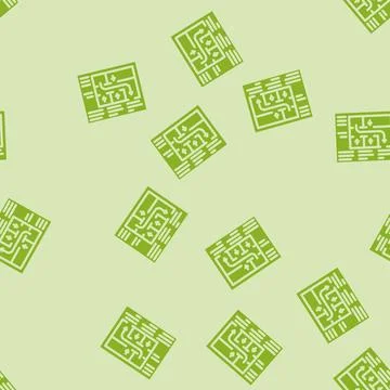 Safety plan emergency glyph vector seamless pattern Ilustración de archivo