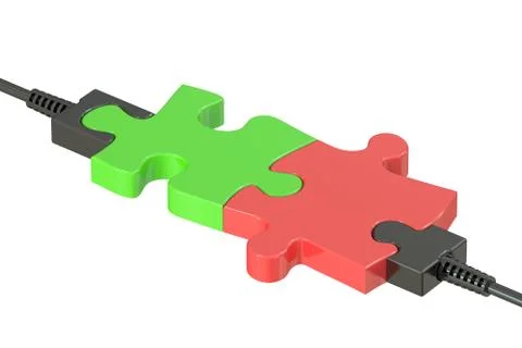 Safety Plug, 3D rendering Stock Illustration