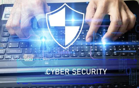 Safety protection concept Using the control code Using biometric verificati.. Stockfoto's