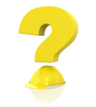 Safety questions Stock Illustration