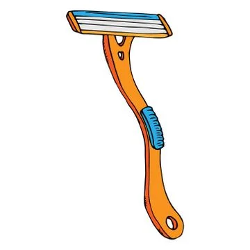 Safety razor icon. Stock Illustration