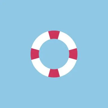 Safety ring icon, vector Stock Illustration