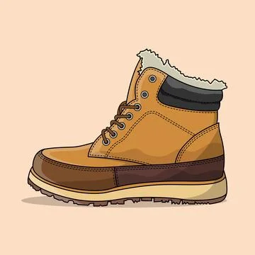 Safety Shoes Stock Illustration
