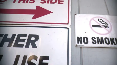 Safety Sign 3 Stock Footage 23424302