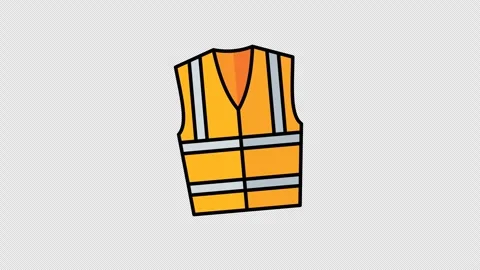Safety Vest Stock Footage 294732758