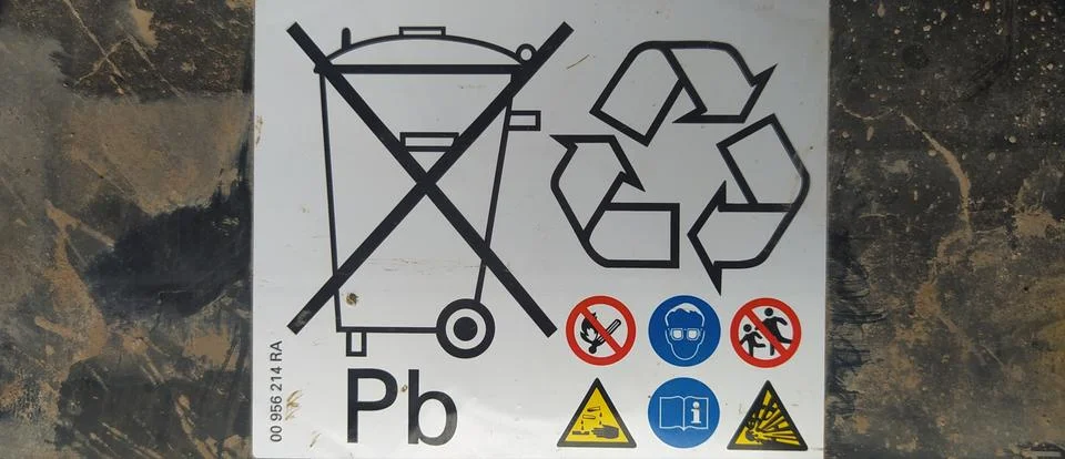 Safety warning Stock Photos