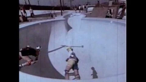 Safety when rollerskating is discussed. Stock Footage 106627687