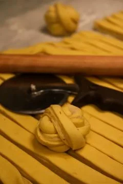 Saffron bun Stock Photos