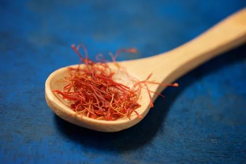 Saffron close up Stock Photos