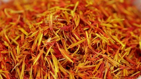 Saffron flowers Stock Footage 123336833