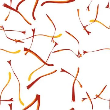 Saffron Stock Illustration