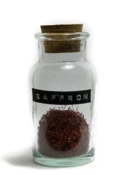 Saffron Isolation Stock Photos