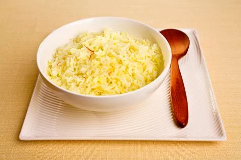 Saffron rice Stock Photos