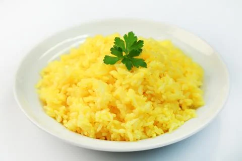 Saffron Rice Stock Photos
