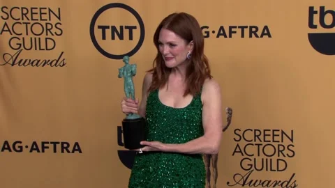 SAG Awards 2015 Press Room, Los Angeles - 25 Jan 2015 Stock Footage 205310387